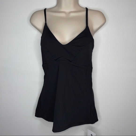 Athleta Other - Athleta A-C Triangle Tankini Black NWT Various